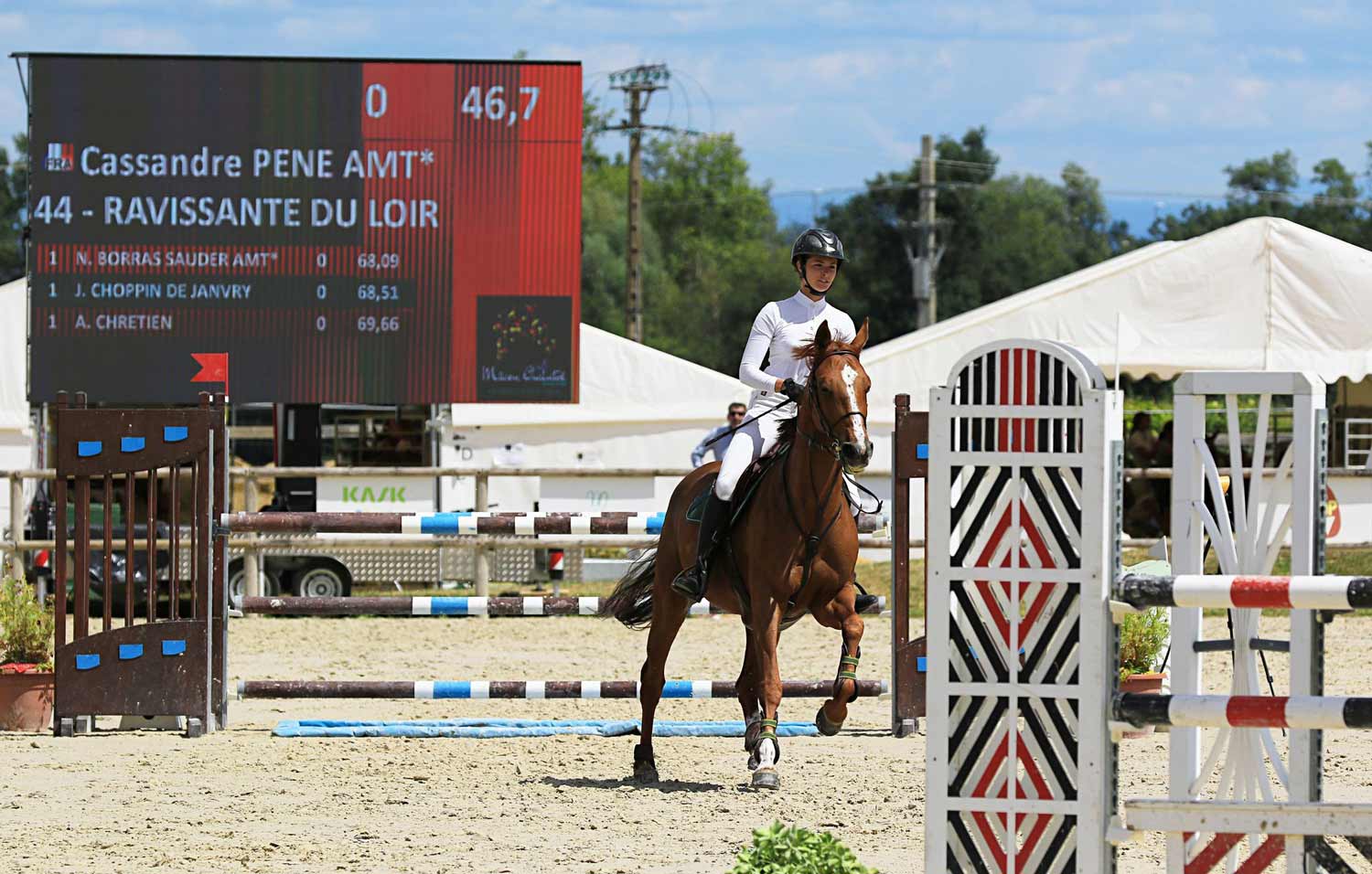 La team jumping compétition des Écuries du Bois Clos